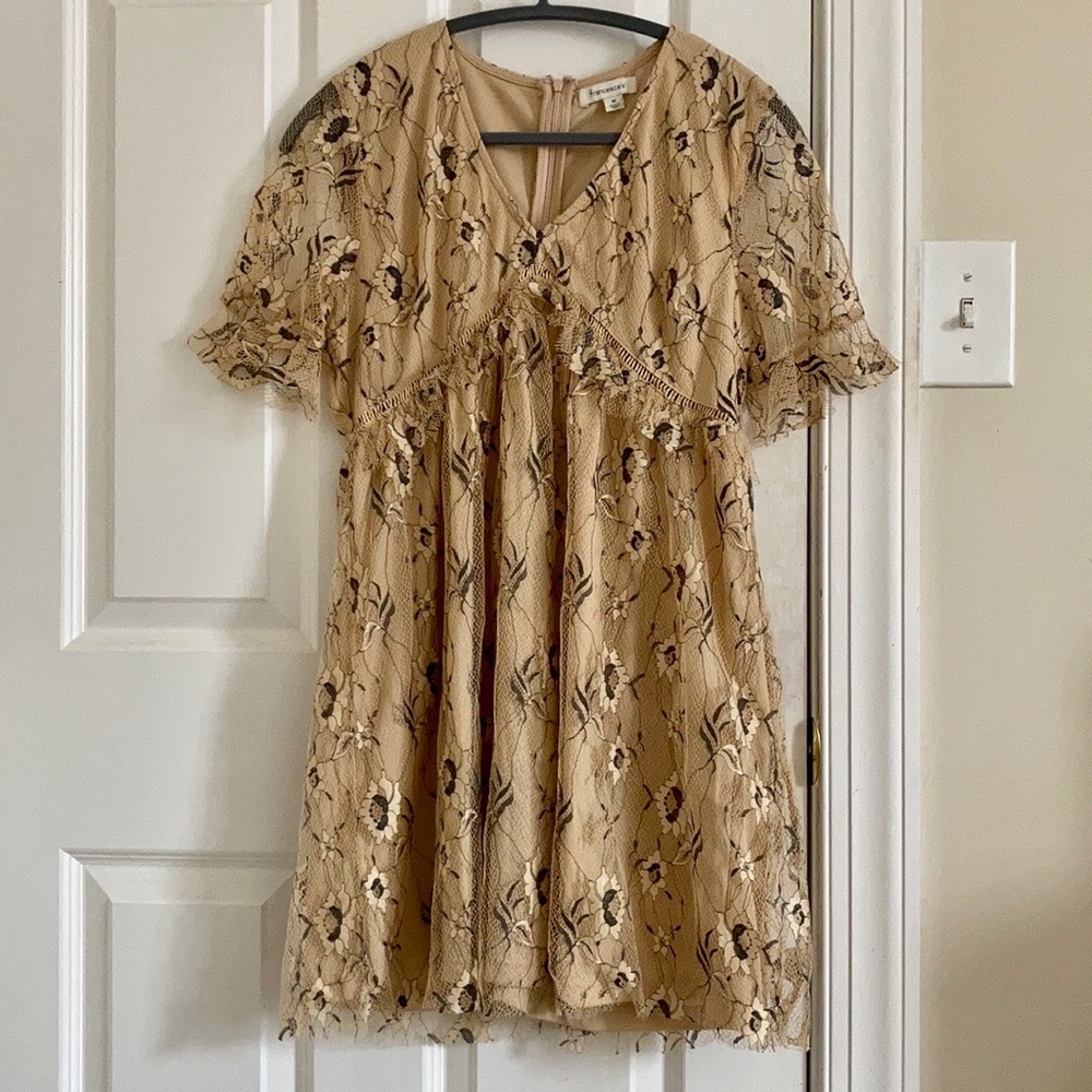 Francesca’s Lace Shift Dress